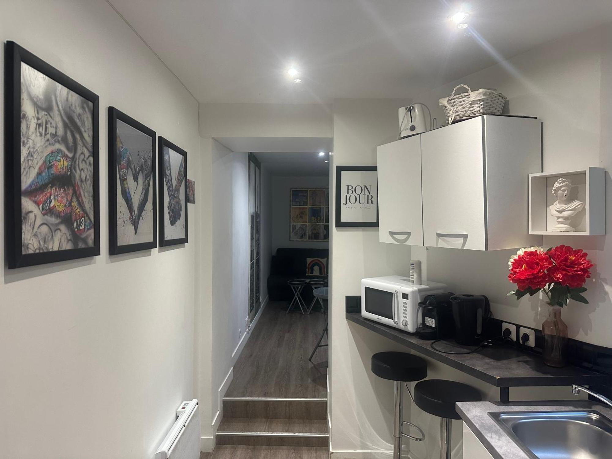 Appartement Le Marais-saint Martin Working & Living Parijs